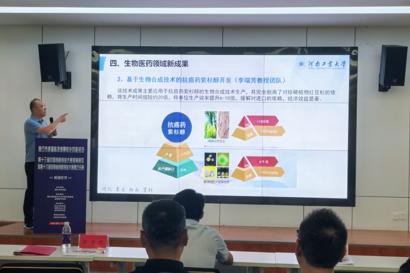 河南工业大学举办商丘市首届科技成果对接及发布活动